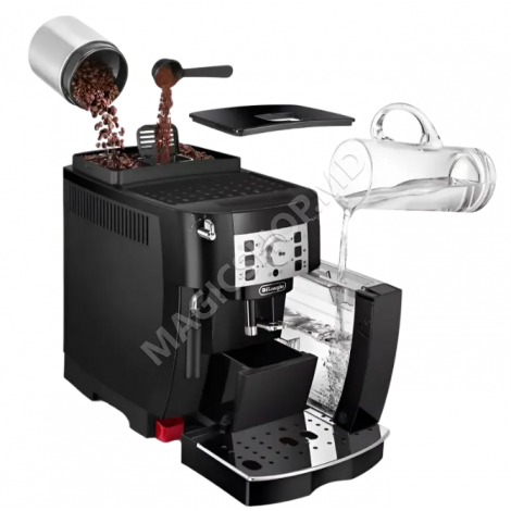 Aparat de cafea DeLonghi ECAM 22.112 B, Negru